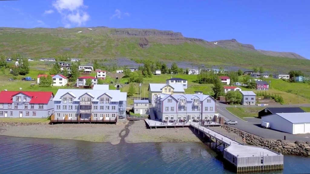 Das Foss Hotel in den Ostfjorden